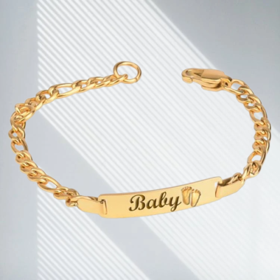 22K Gold Curb Link Bracelet
