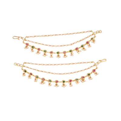 22K Gold Maatal (Hair Jewellery) Set