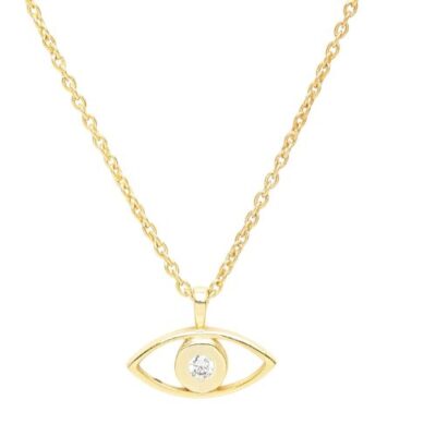 22K Gold Nazar Battu Pendant