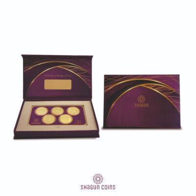 Gold Coin Set for Housewarming (5 Coins)