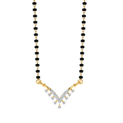 Diamond-Set Gold Bangle Pair