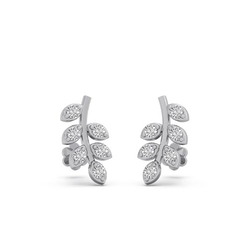 Platinum Diamond Ear Cuff (New Arrival)