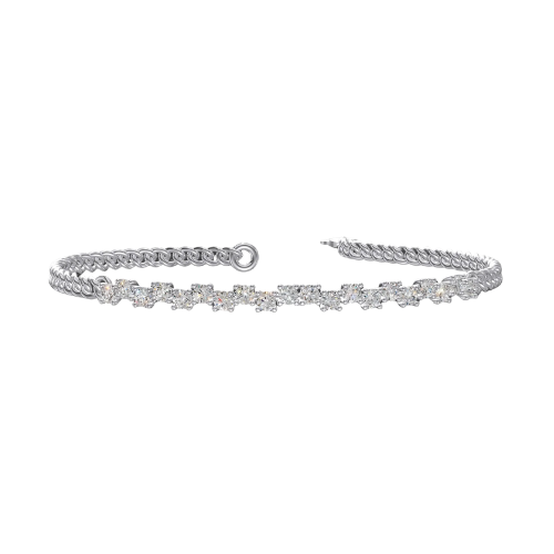 Diamond Tennis Bracelet 18K