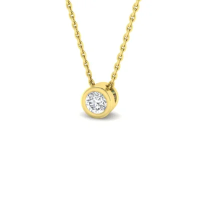 Solitaire Diamond Pendant 0.25ct