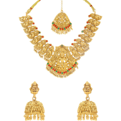 Antique Temple Necklace Set